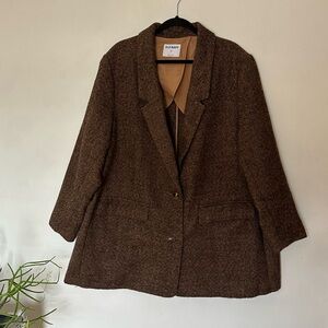 Old Navy Tweed Blazer Coat